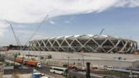Arena da Amazonia building site