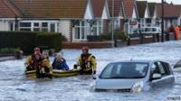 Llifogydd Rhyl