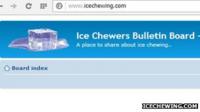 Ice Chewers Bulletin Board