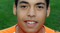 East Stirlingshire player Jordan Tapping