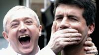 Simon Cowell and Louis Walsh