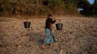 Woman in Myanmar