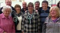 Maria Bennett and team