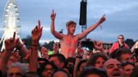 Festival crowd