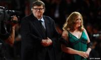 Michael Moore and Kathleen Glynn