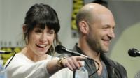 Evangeline Lilly and Corey Stoll