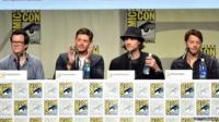 The cast and producers of Supernatural