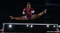 English gymnast Rebecca Downie