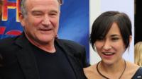 Robin Williams and his daughter Zelda pictured together in November 2011