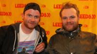 Rory Clewlow (left) and Rou Reynolds from Enter Shikari