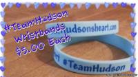 Hudson's Heart charity wristbands