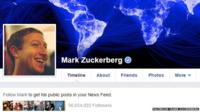 Mark Zuckerberg's Facebook page