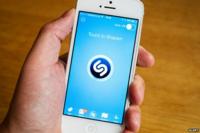 Shazam on a mobile phone