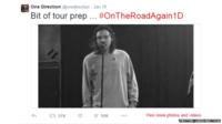 one direction tweet