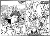 RK Laxman Voter cartoon