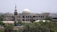 Photo of new presidential palace under constructions (June 2014)