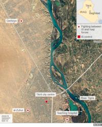 Map of Tikrit