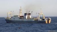 Dalniy Vostok freezer trawler, file picture