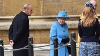Queen and Prince Philip at Windsor 2015