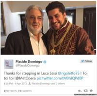 Placido Domingo tweet