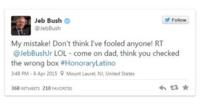 Jeb Bush tweet 06 April 2015