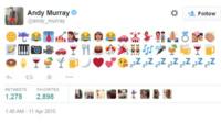 Andy Murray tweet