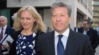 Neil Fox and his wife 16 April 2015