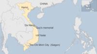 Map of Vietnam