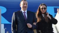 President Aliyev and his wife Mehriban