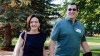 Sheryl Sandberg and David Goldberg in 2014