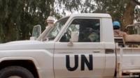 UN peacekeepers. File photo