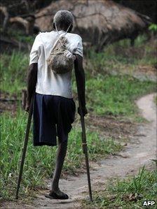 Man in Ngilima, north-eastern Congo.