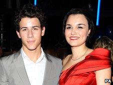 Nick JOnas and Samantha Barks