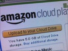 Amazon cloud player screen