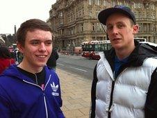 Austin Ross and Darren Downey