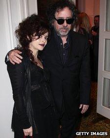 Tim Burton and Helena Bonham Carter