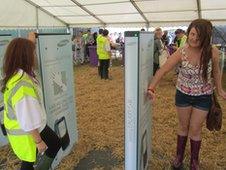 Fans at Wakestock had to 'scan in' and 'scan' out of the festival site