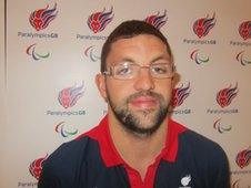 Paralympic athlete Dan Pepper