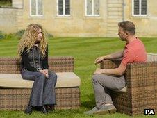 Melanie Masson and Gary Barlow