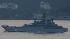Russia's Caesar Kunikov landing ship,