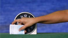 A voter in Bangkok, 7 August