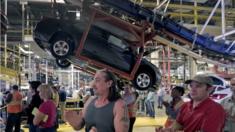 General Motors production line