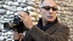 Abbas Kiarostami with a camera, file photo from 2007