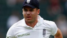 England's James Anderson