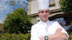 This file photo taken on May 15, 2012 shows Benoit Violier, chef of the Restaurant de l'Hotel de Ville in Crissier near Lausanne, Switzerland