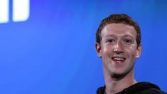 Stock shot of Mark Zuckerberg 4 April 2013