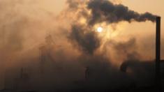 Cement factory in China (Jan 2013)