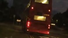 Double Decker bus on a spree