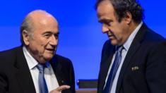 Sepp Blatter and Michel Platini
