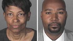 Officials say David Henry (left), Tonette Hayes and Brandon Kiel are members of Masonic Fraternal Police Department